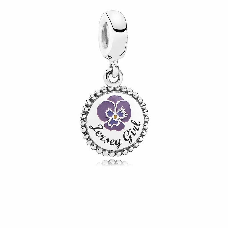 Pandora Jersey Girl Dangle Charm Europe - Sterling Silver - 964281KAQ